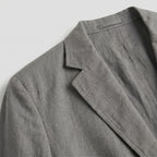 Men’s Linen Blazer - Lightweight  Breathable Jacket
