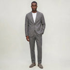 Men’s Linen Blazer - Lightweight  Breathable Jacket