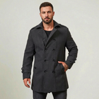 Men’s Lightweight Buttoned Autumn Coat