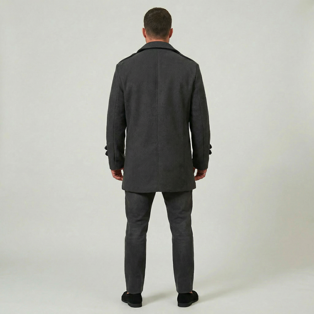 Men’s Lightweight Buttoned Autumn Coat