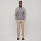 Men’s Lightweight Padded Vest - Quilted Casual Outerwear Jacket