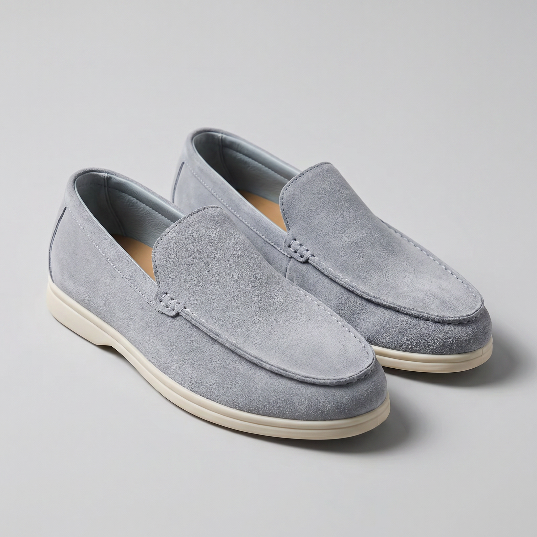 Men’s Classic Slip-On Loafers - Lightweight Casual Comfort Shoes