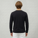 Men’s Long Sleeve Henley Shirt - Button Neck Regular Fit
