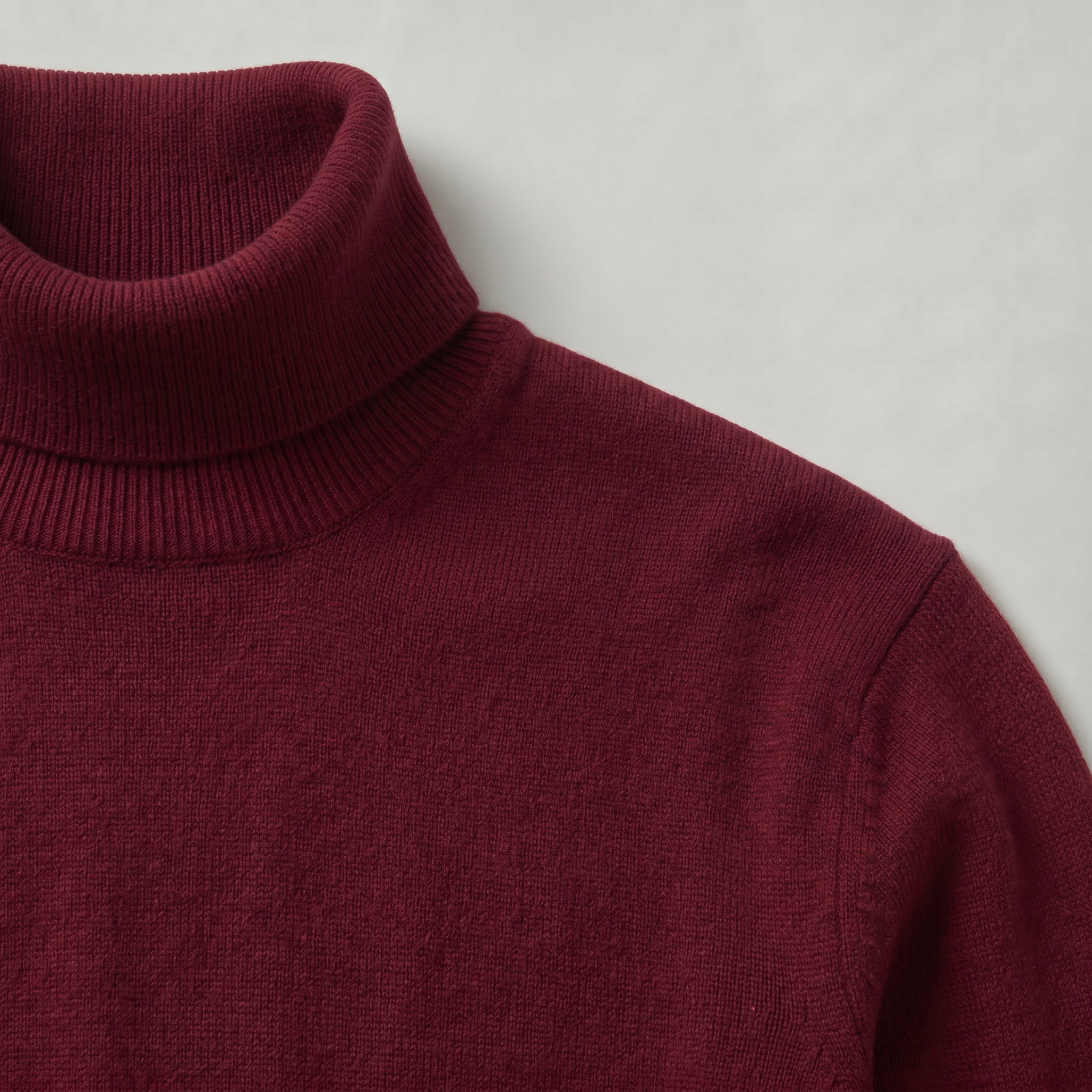 Men’s Turtleneck Sweater - Loose Fit
