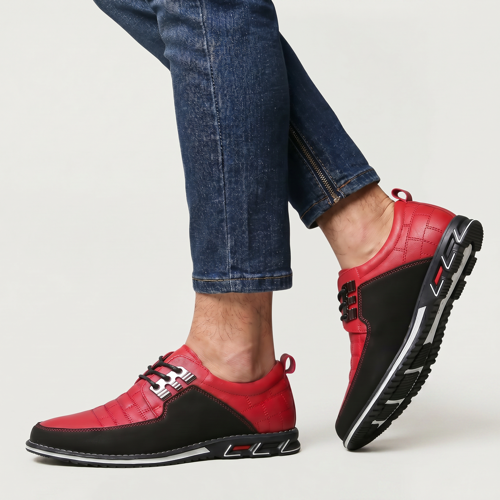 Men’s Non-Slip Dress Shoes - Lace-Up Formal Comfort Fit