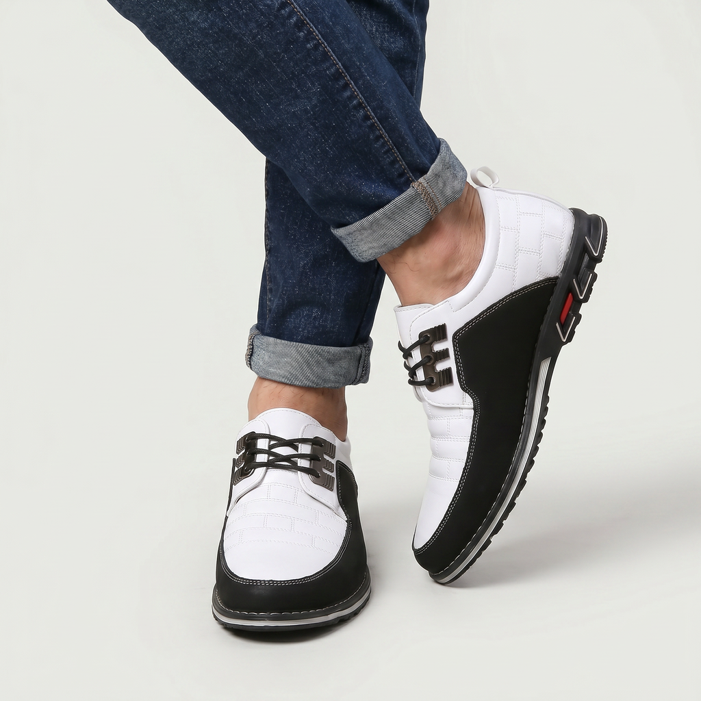 Men’s Non-Slip Dress Shoes - Lace-Up Formal Comfort Fit