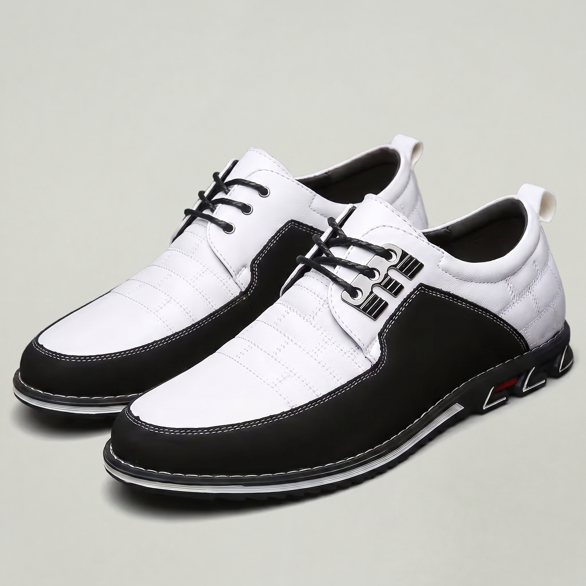Men’s Non-Slip Dress Shoes - Lace-Up Formal Comfort Fit