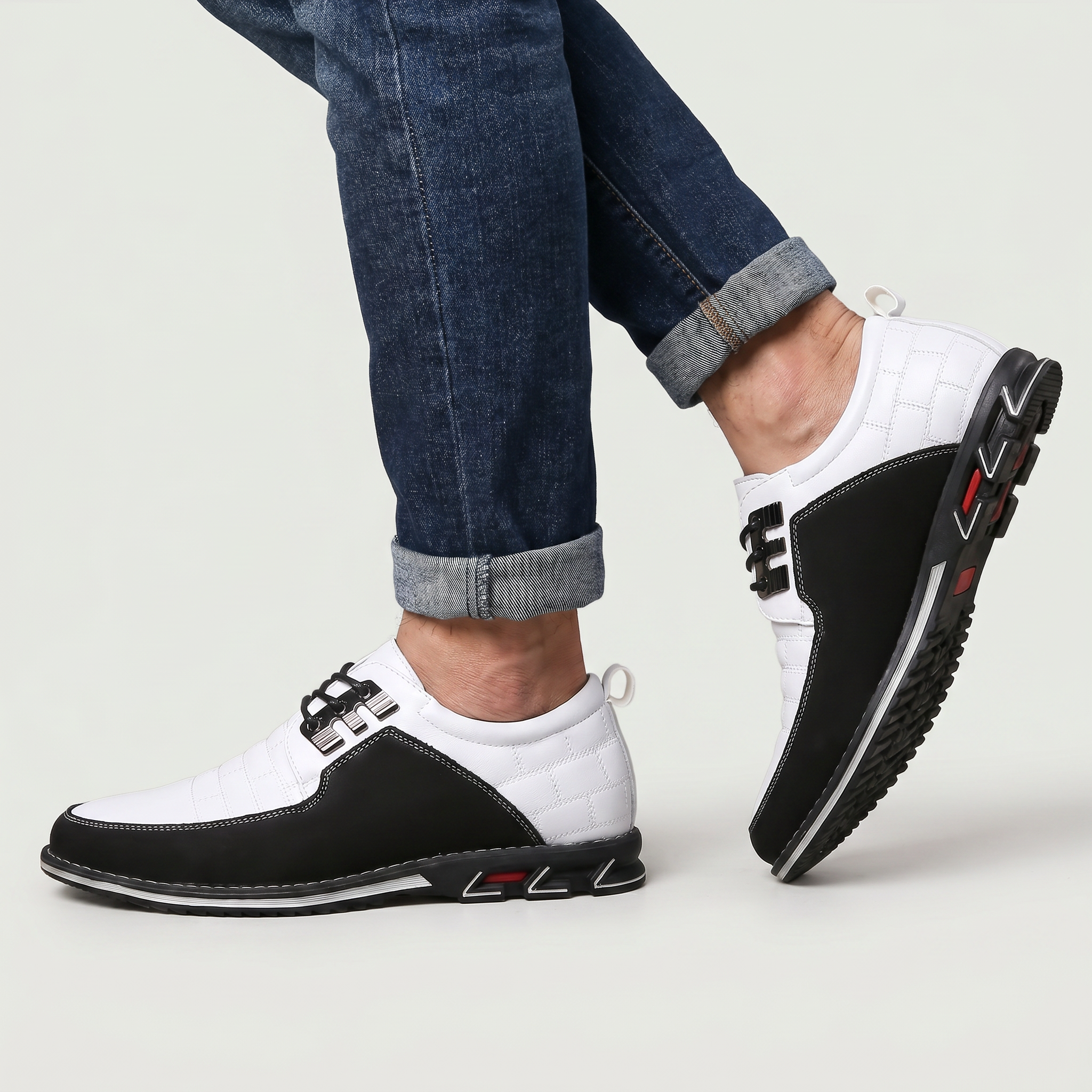 Men’s Non-Slip Dress Shoes - Lace-Up Formal Comfort Fit