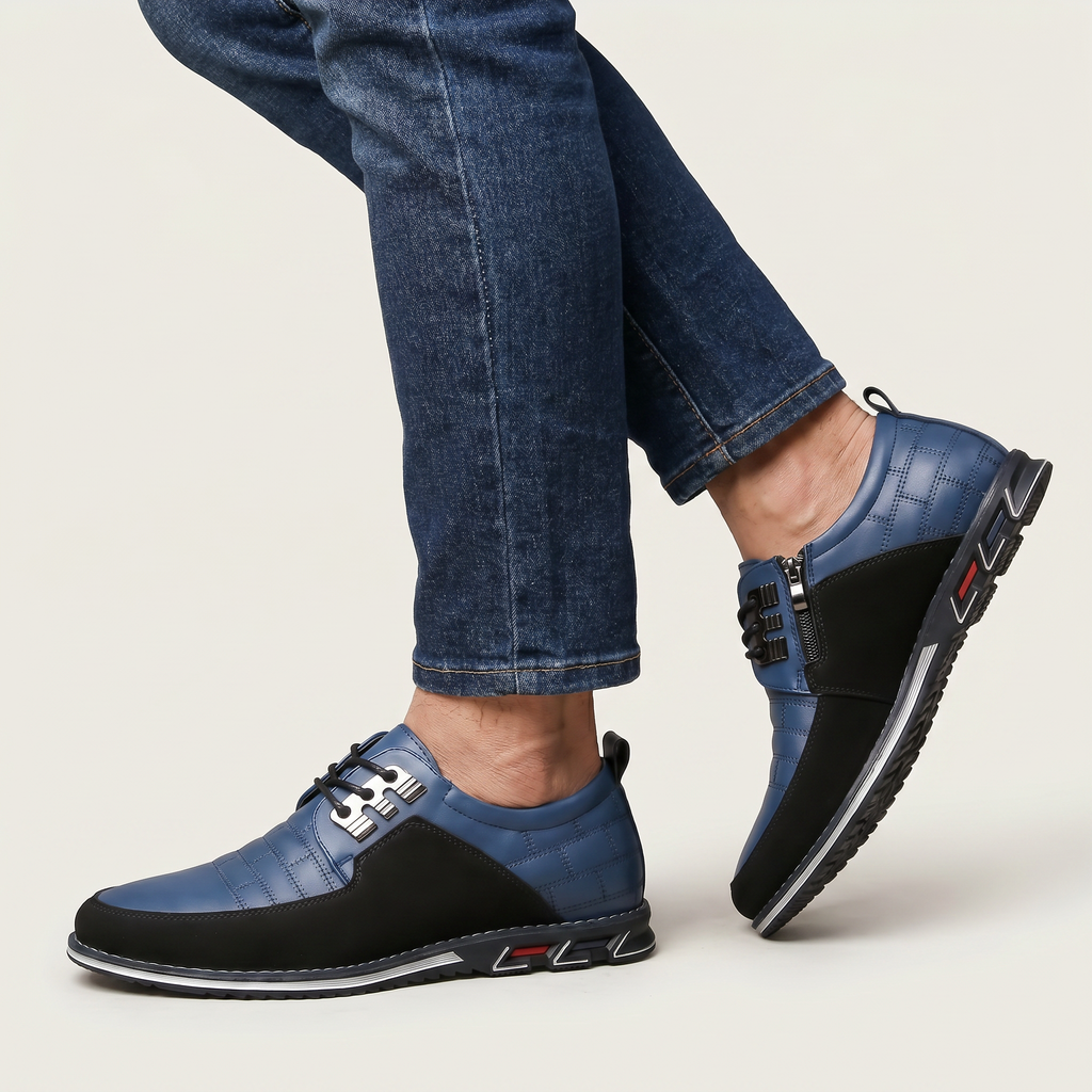 Men’s Non-Slip Dress Shoes - Lace-Up Formal Comfort Fit
