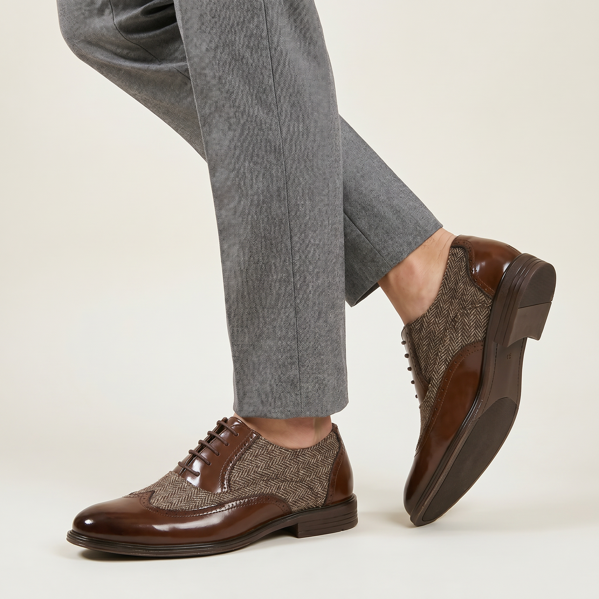 Men’s Oxford Dress Shoes - Lace-Up Formal Comfort Fit