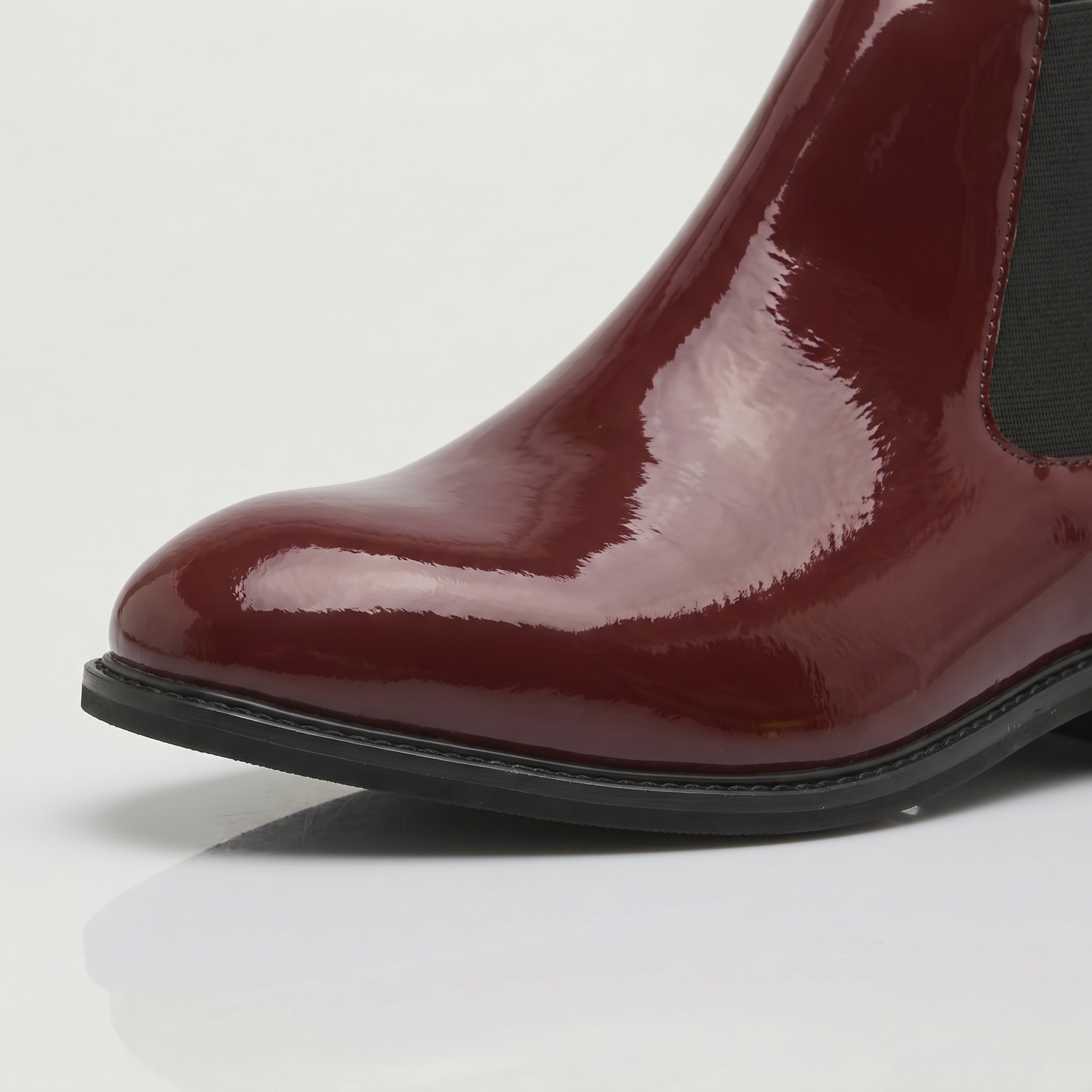 Men’s Chelsea Boots - Round Toe Business Ankle Boots