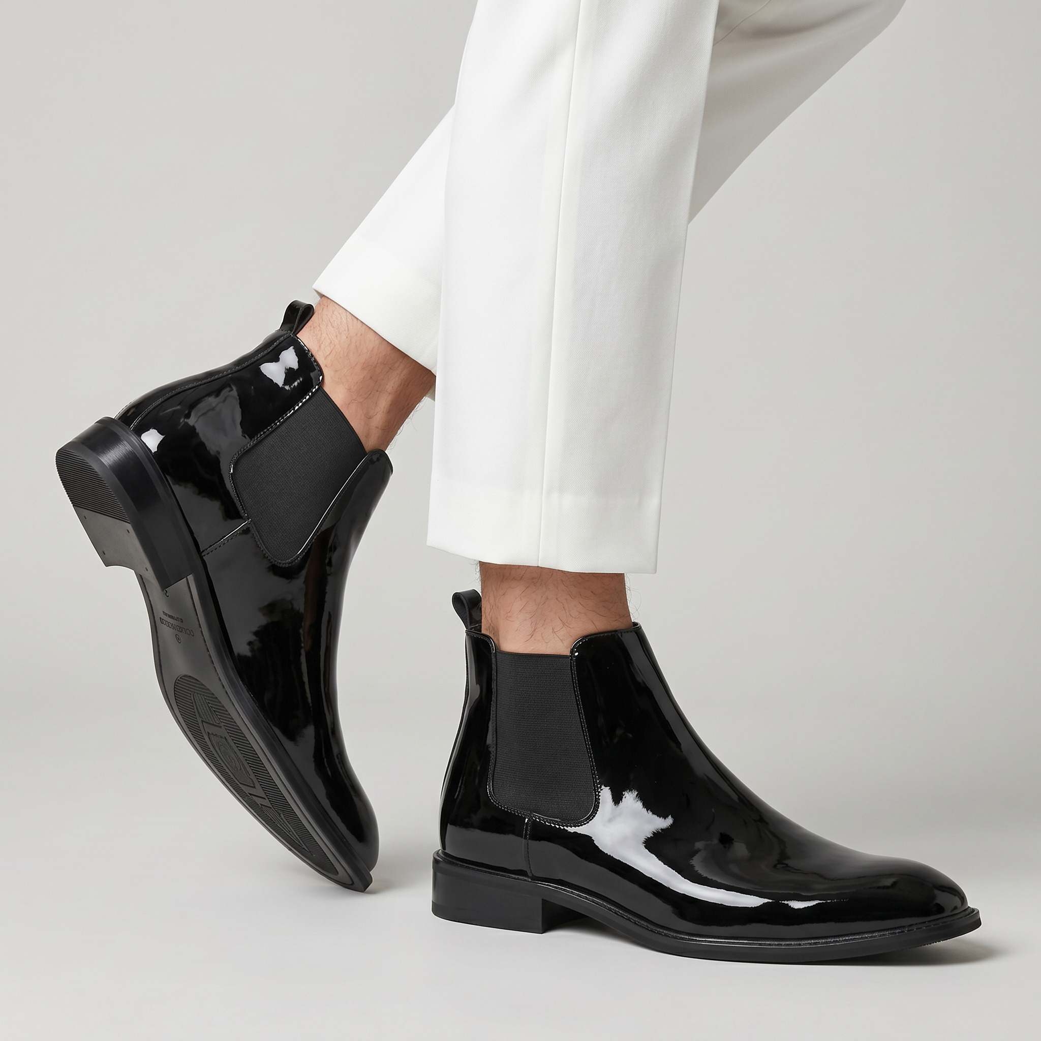 Men’s Chelsea Boots - Round Toe Business Ankle Boots