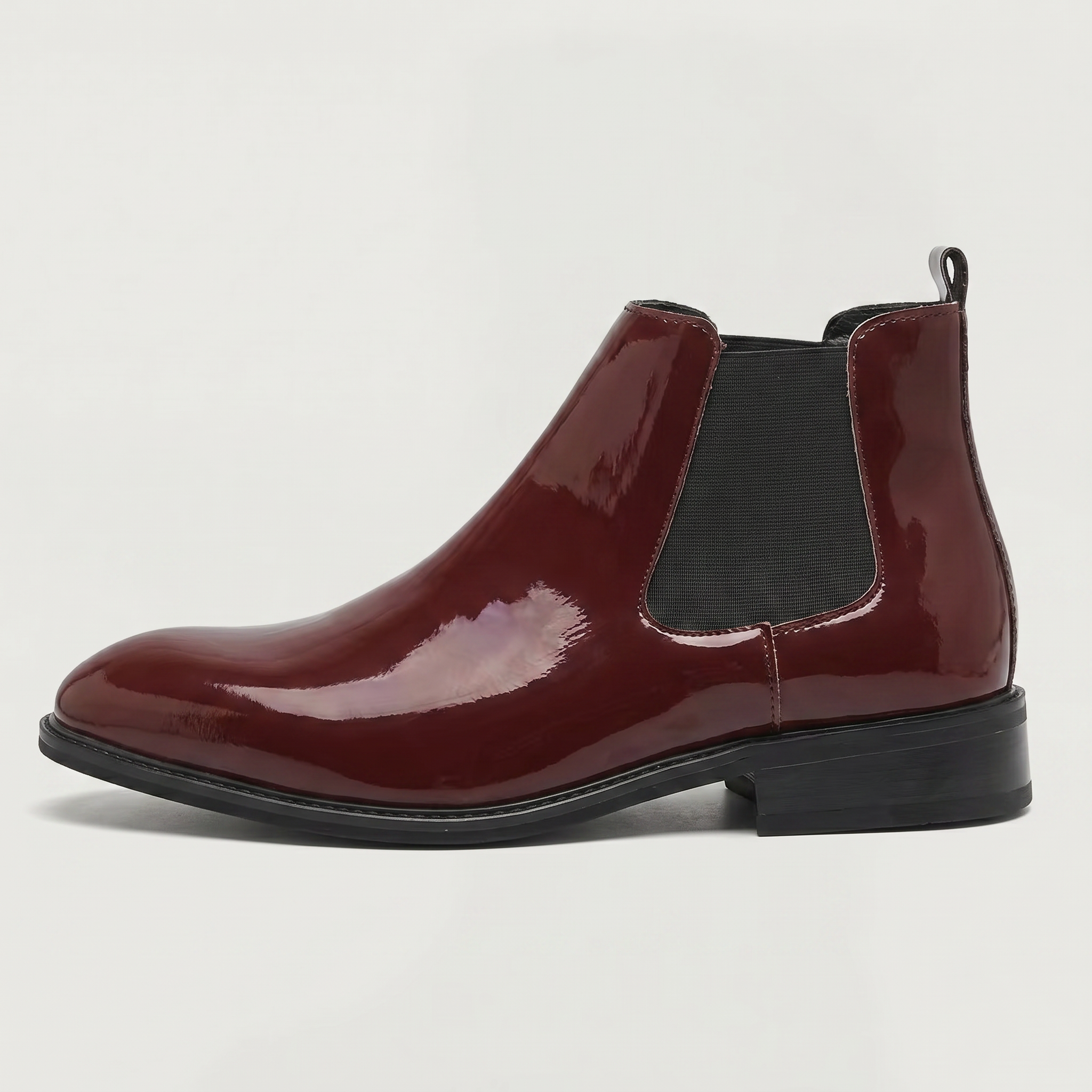 Men’s Chelsea Boots - Round Toe Business Ankle Boots