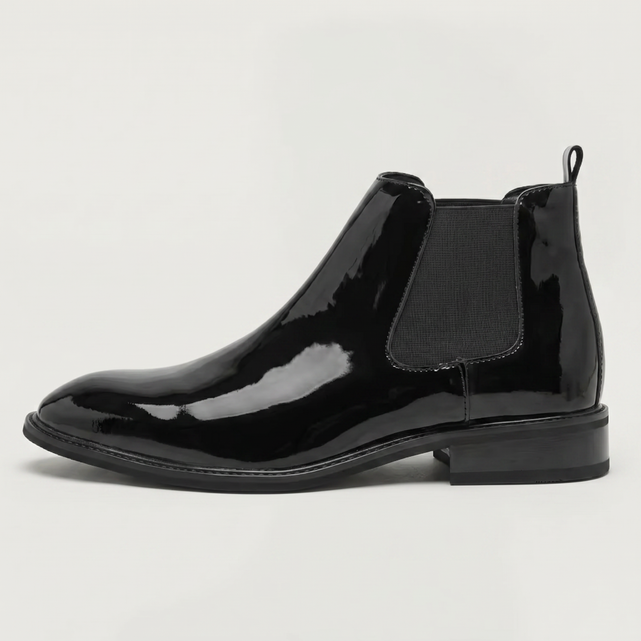 Men’s Chelsea Boots - Round Toe Business Ankle Boots