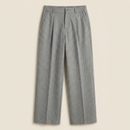 Men’s Pinstripe Wide-Leg Trousers