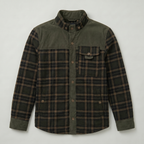 Men’s Plaid Shacket - Button Front Regular Fit