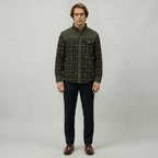 Men’s Plaid Shacket - Button Front Regular Fit
