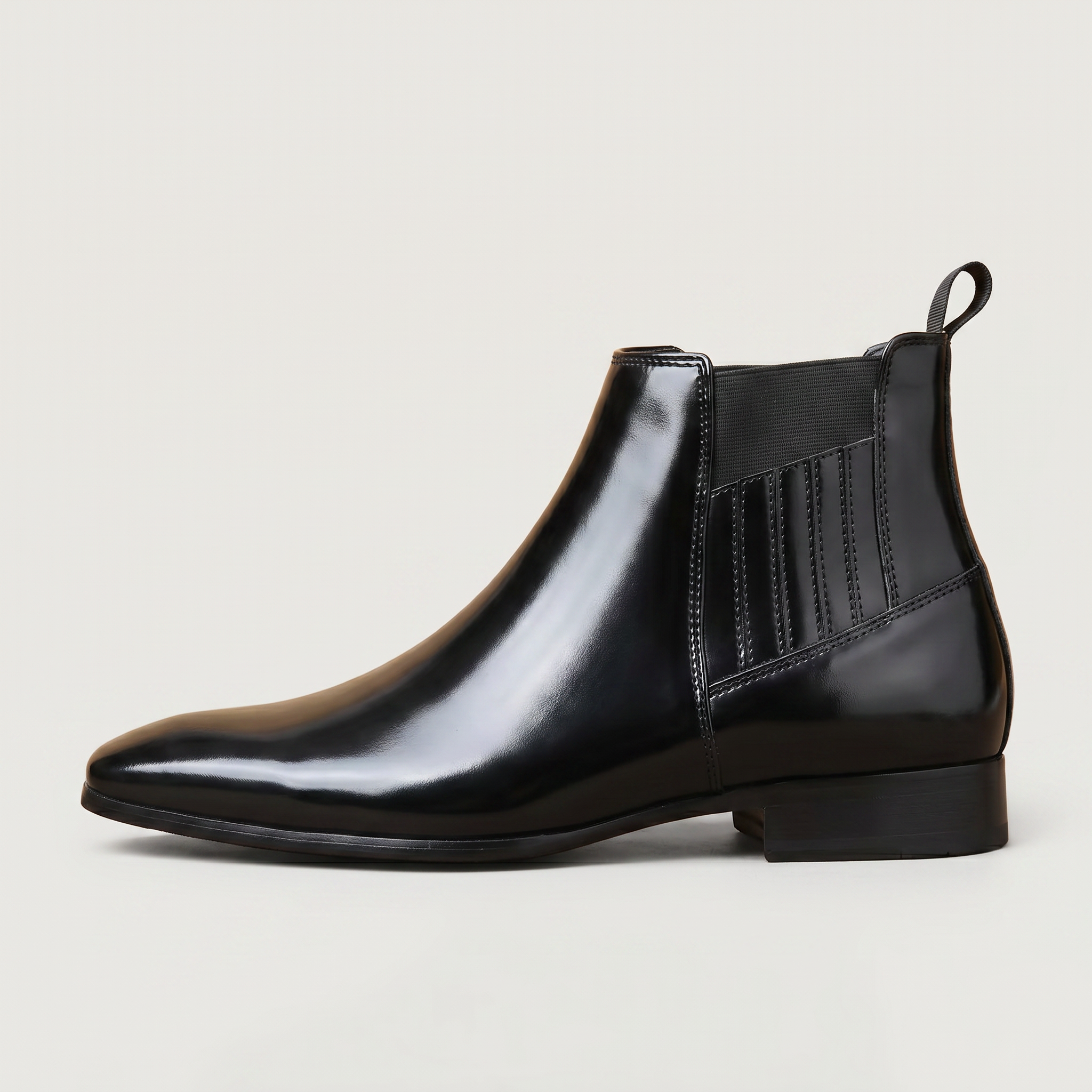 Men’s Pointed Toe Chelsea Boots - Ankle Fit
