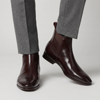 Men’s Pointed Toe Chelsea Boots - Ankle Fit