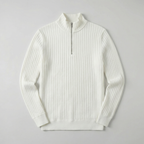 Men’s Quarter Zip Knitted Autumn Jumper