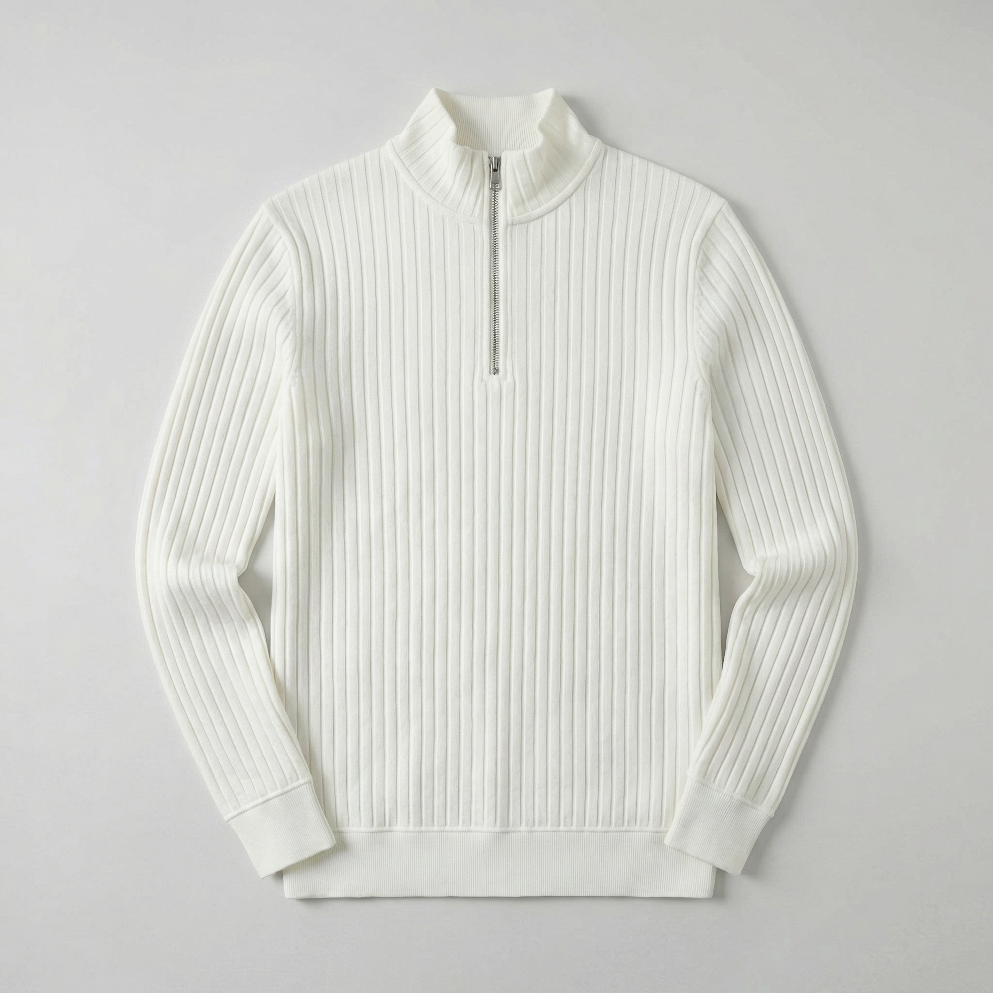 Men’s Quarter Zip Knitted Autumn Jumper