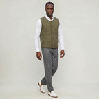 Men’s Quilted Padded Vest - Lightweight Regular Fit