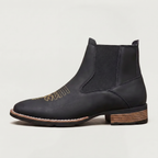 Men’s Retro Chelsea Boots - Slip-On Ankle Fit