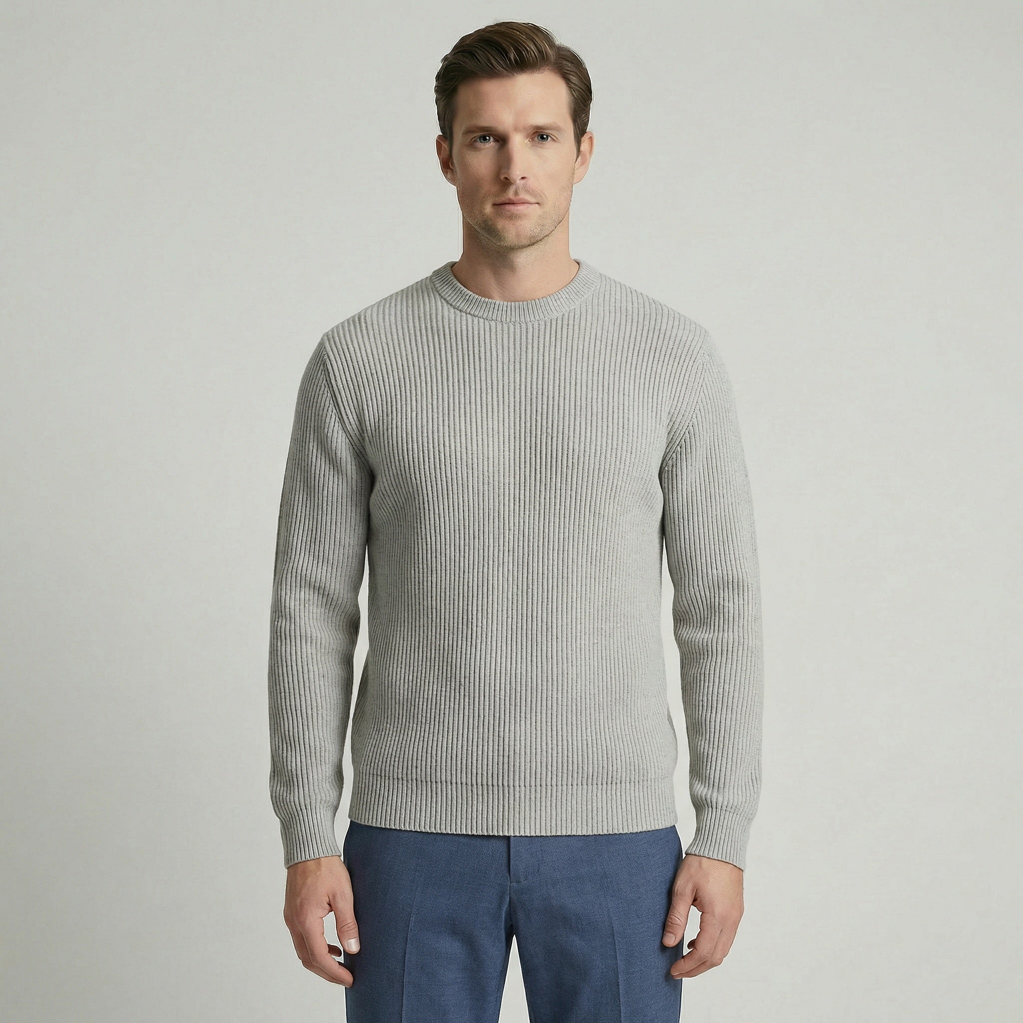 Men’s Ribbed Knit Sweater