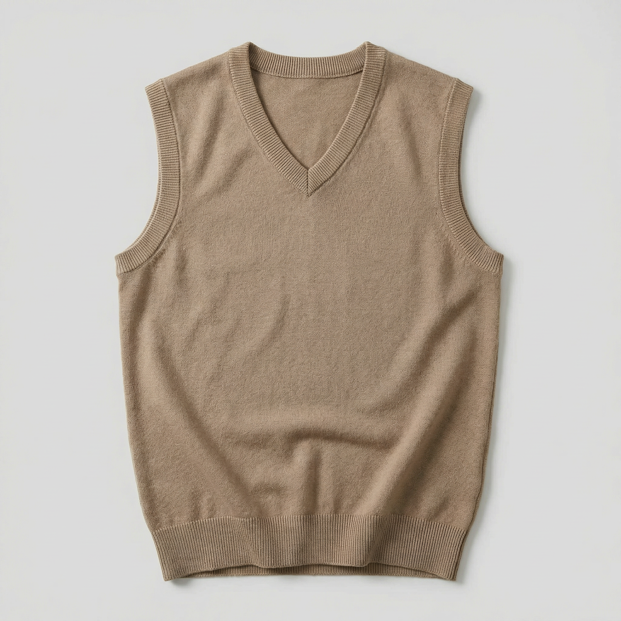 Men's knit spencer Vest
