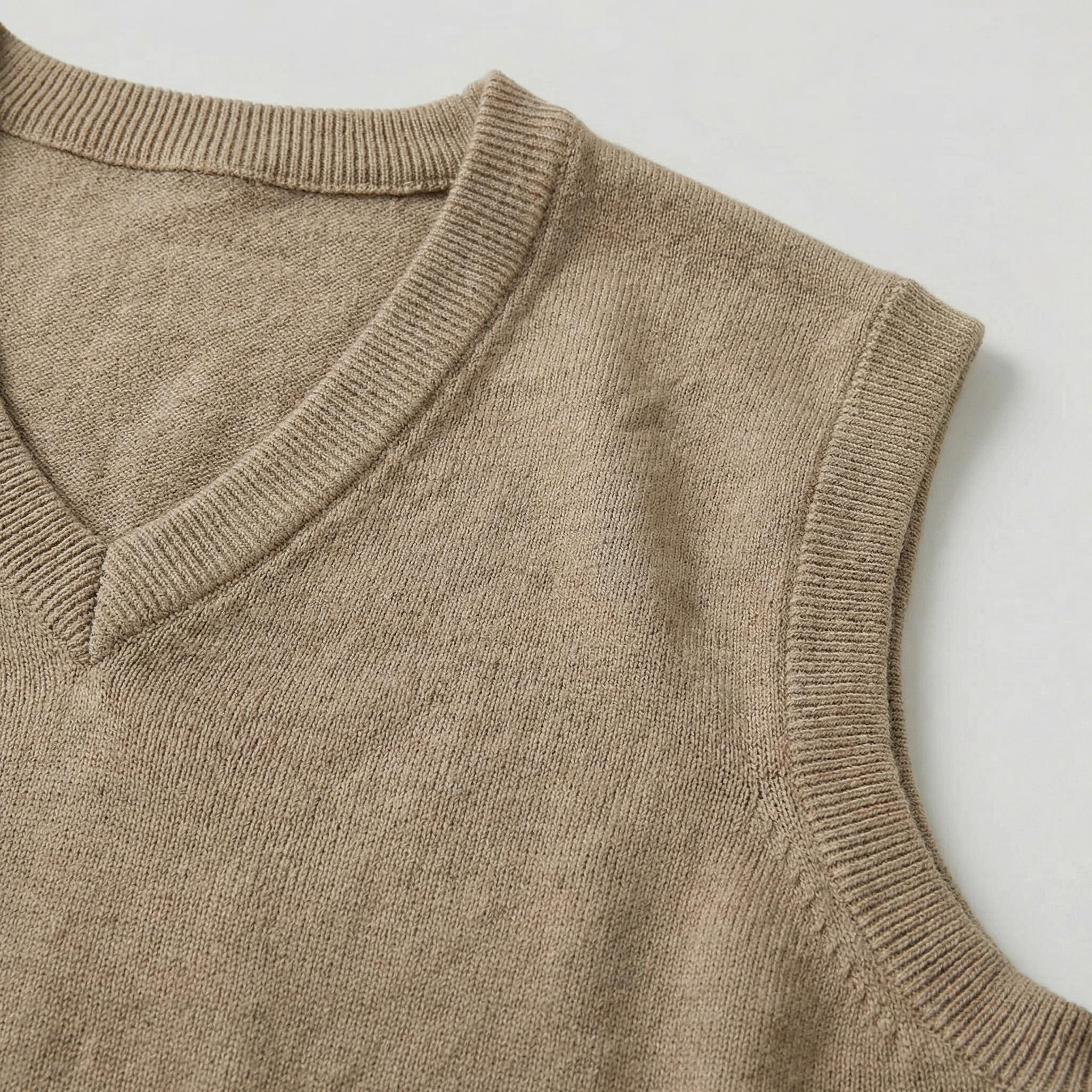 Men's knit spencer Vest