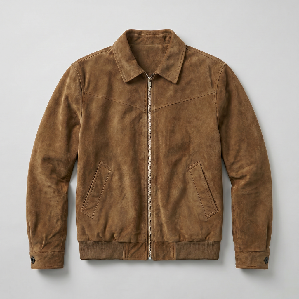 Men’s Bomber Jacket - Slim Fit Casual Coat