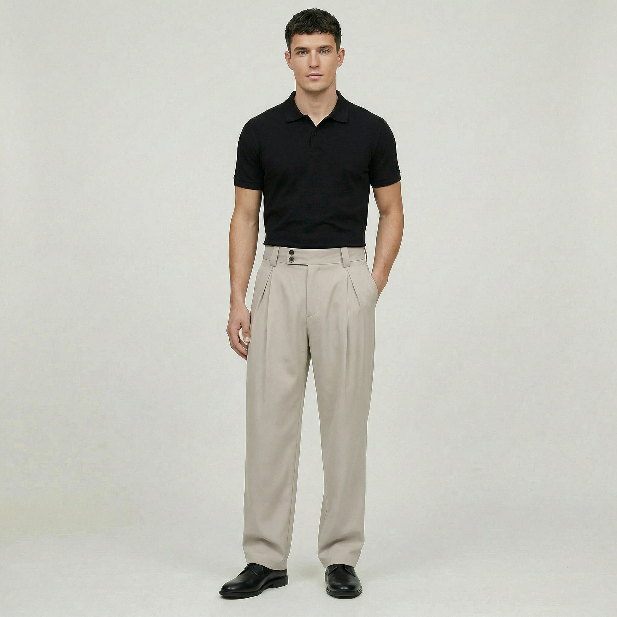 Men’s Pleated Trousers
