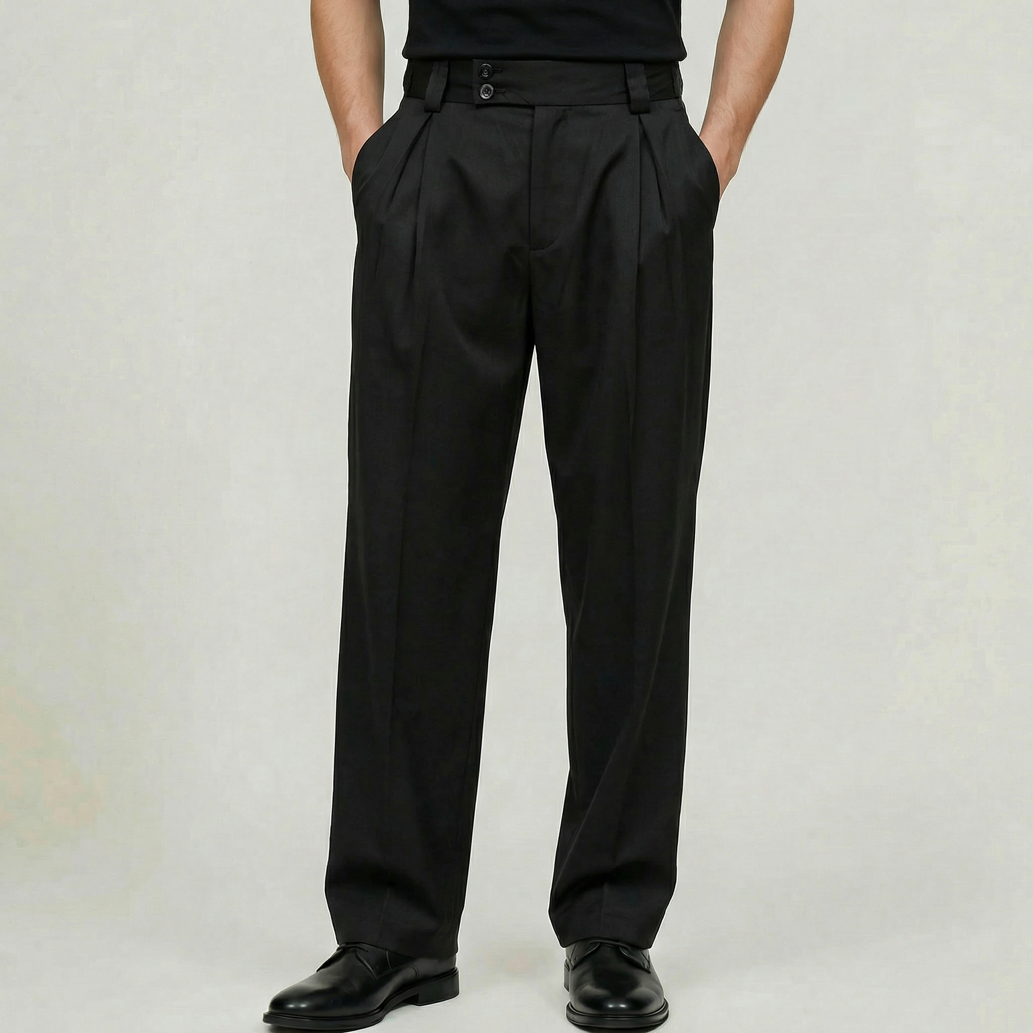 Men’s Pleated Trousers