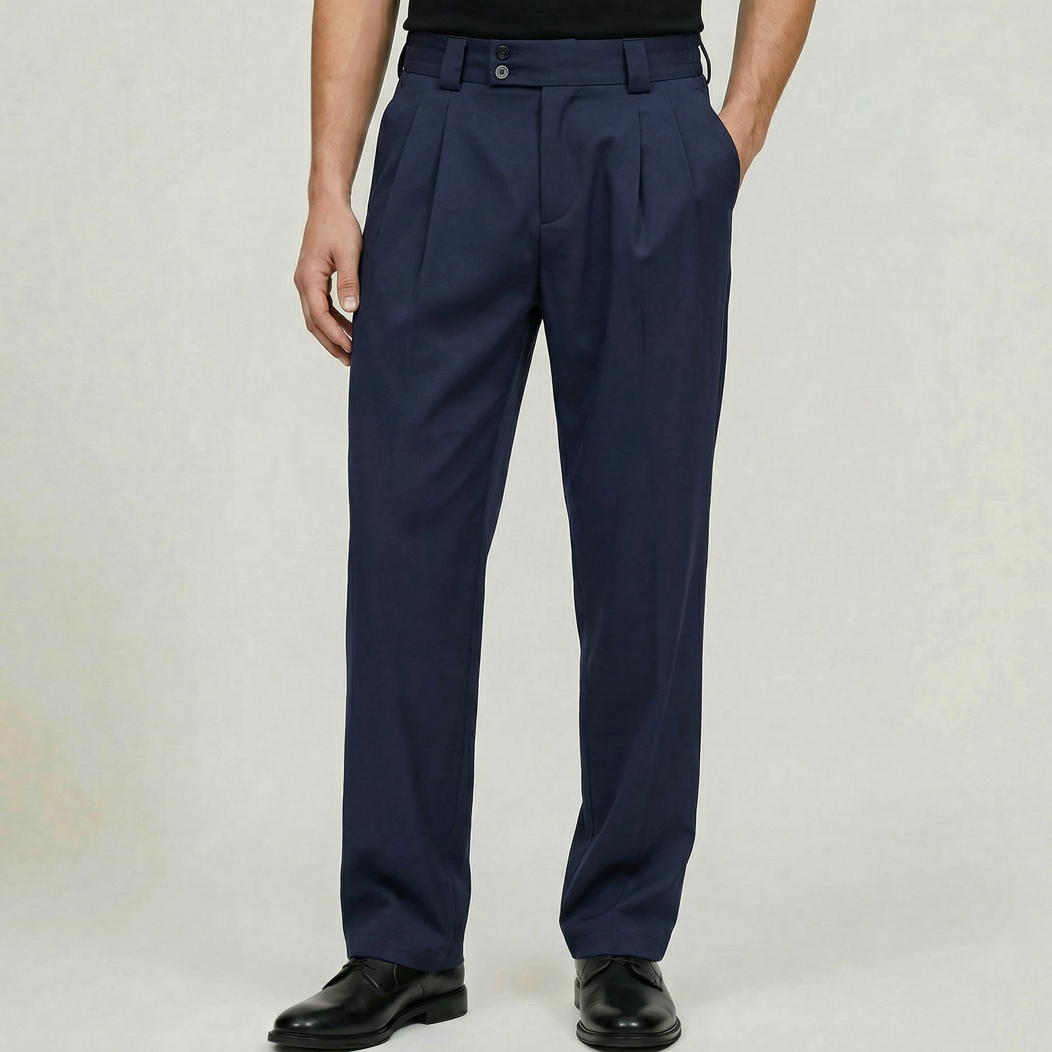 Men’s Pleated Trousers
