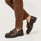 Men’s Tassel Loafers - Slip-On Dress Shoes