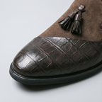 Men’s Tassel Loafers - Smart Casual Slip On Dress Shoes