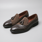 Men’s Tassel Loafers - Smart Casual Slip On Dress Shoes