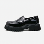 Men’s Chunky Loafers - Thick Sole Slip-On Shoes