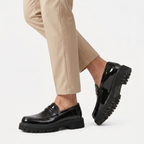 Men’s Chunky Loafers - Thick Sole Slip-On Shoes