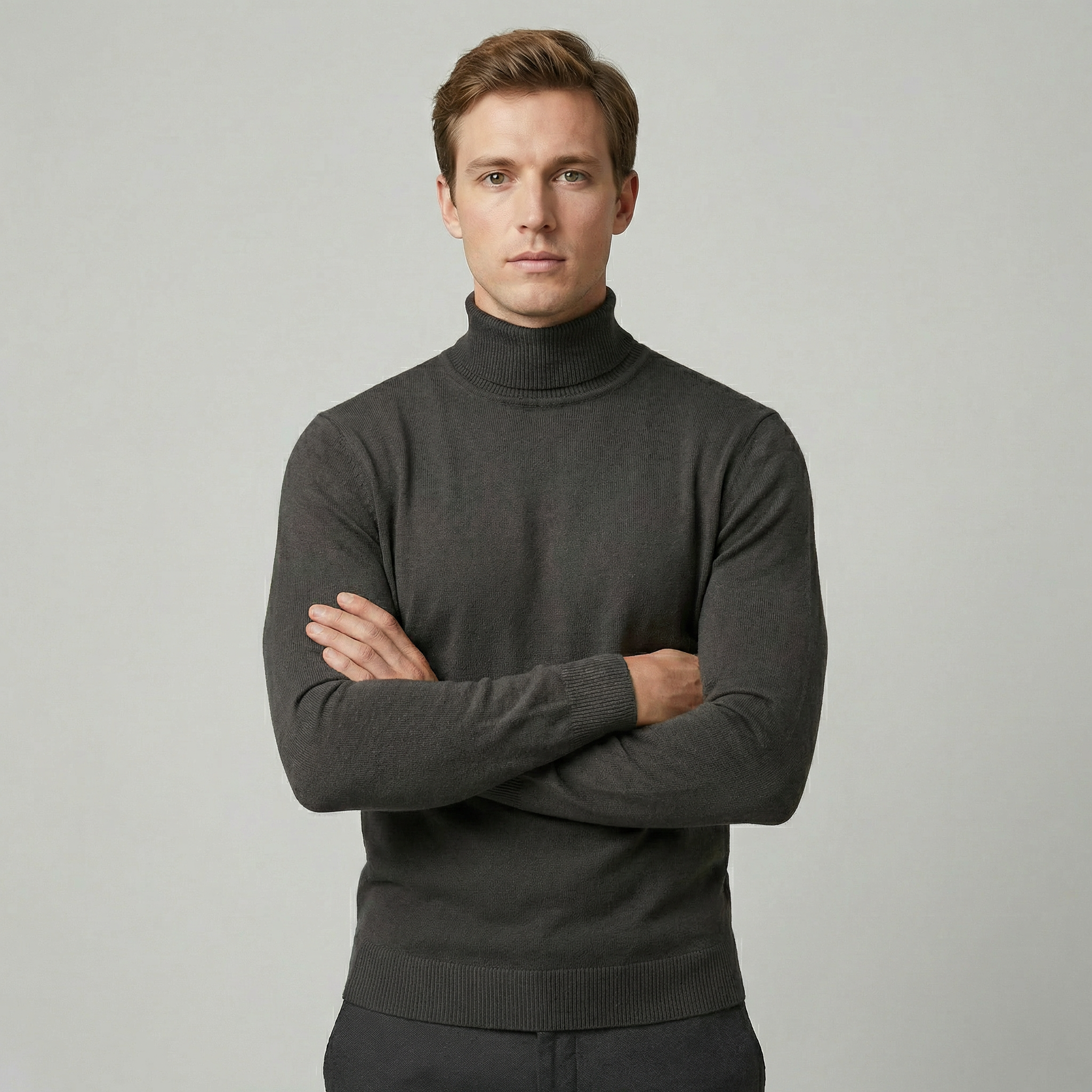 Men’s Turtleneck Winter Sweater
