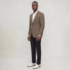 Men’s Check Blazer - Smart Casual Tailored Jacket