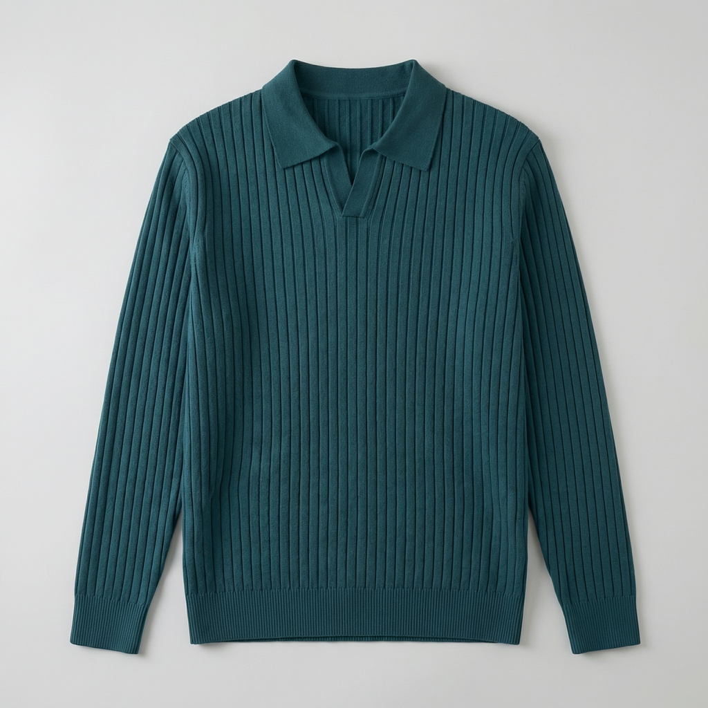 Men's Smart Casual V Neck Polo