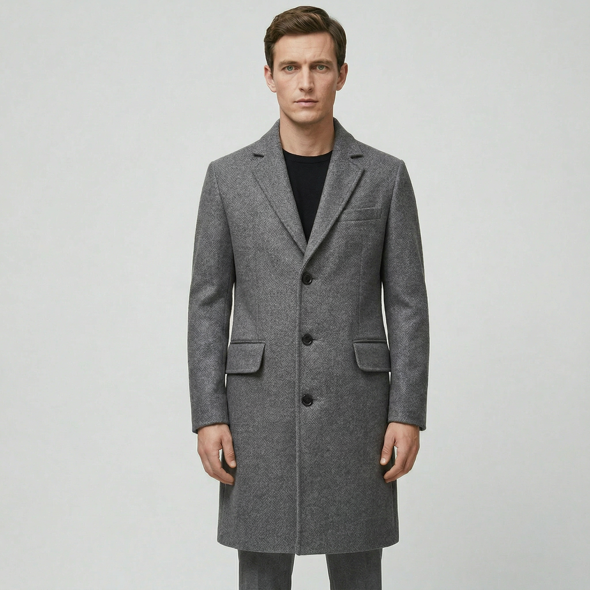 Men’s  Wool Overcoat