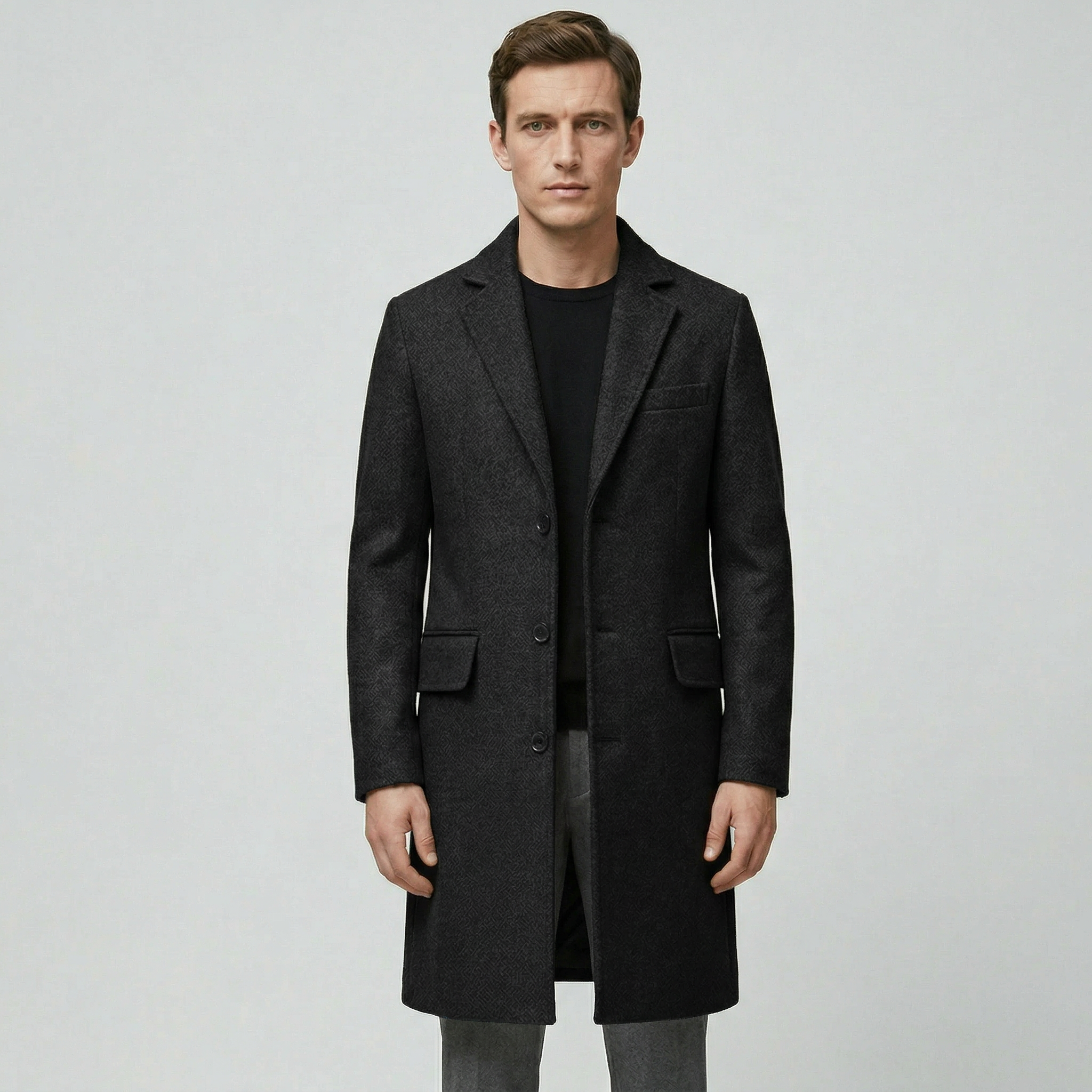 Men’s  Wool Overcoat