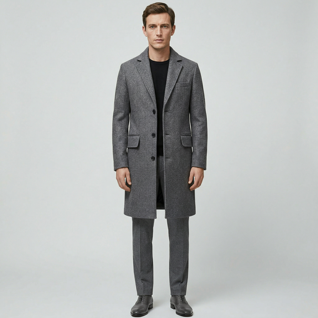 Men’s  Wool Overcoat