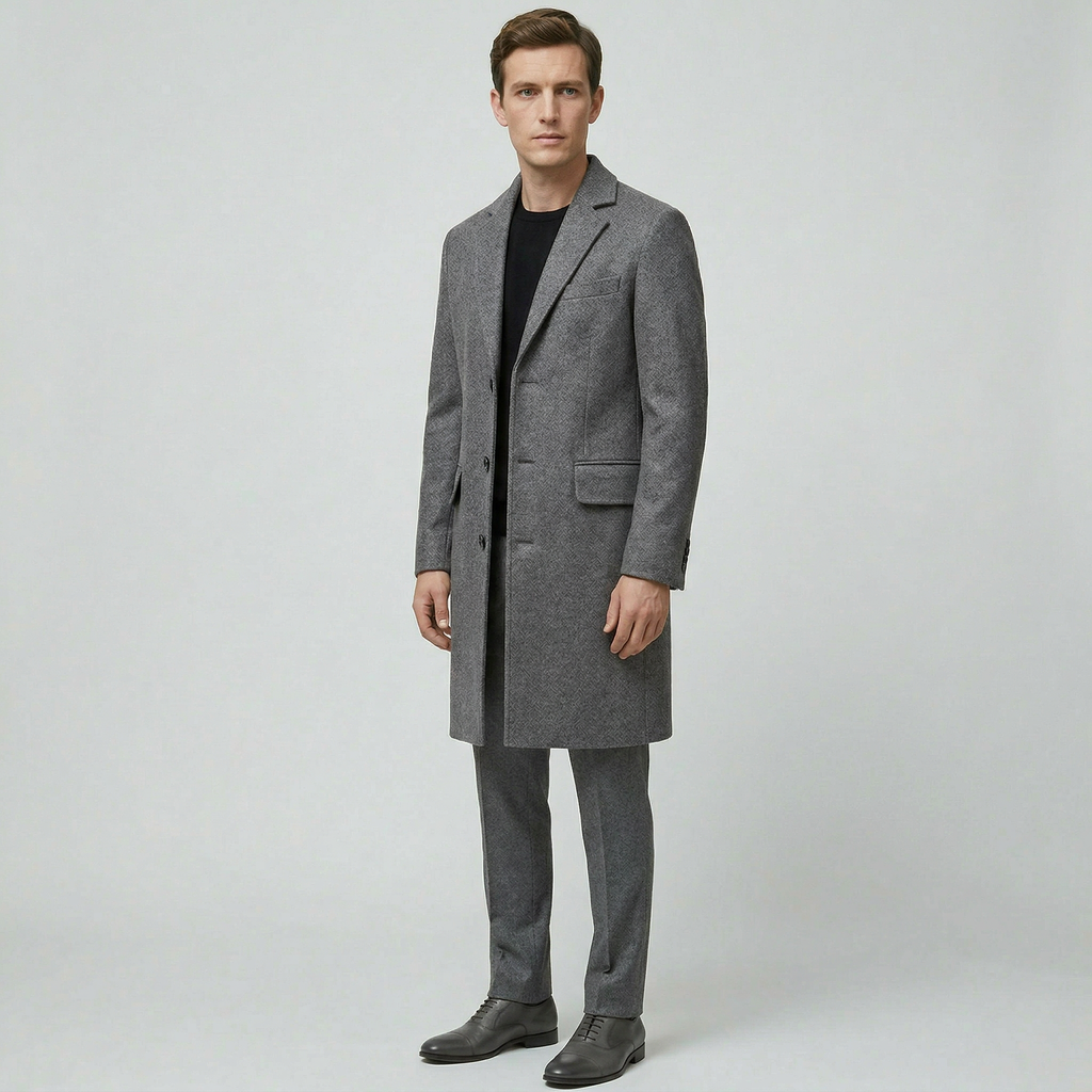 Men’s  Wool Overcoat