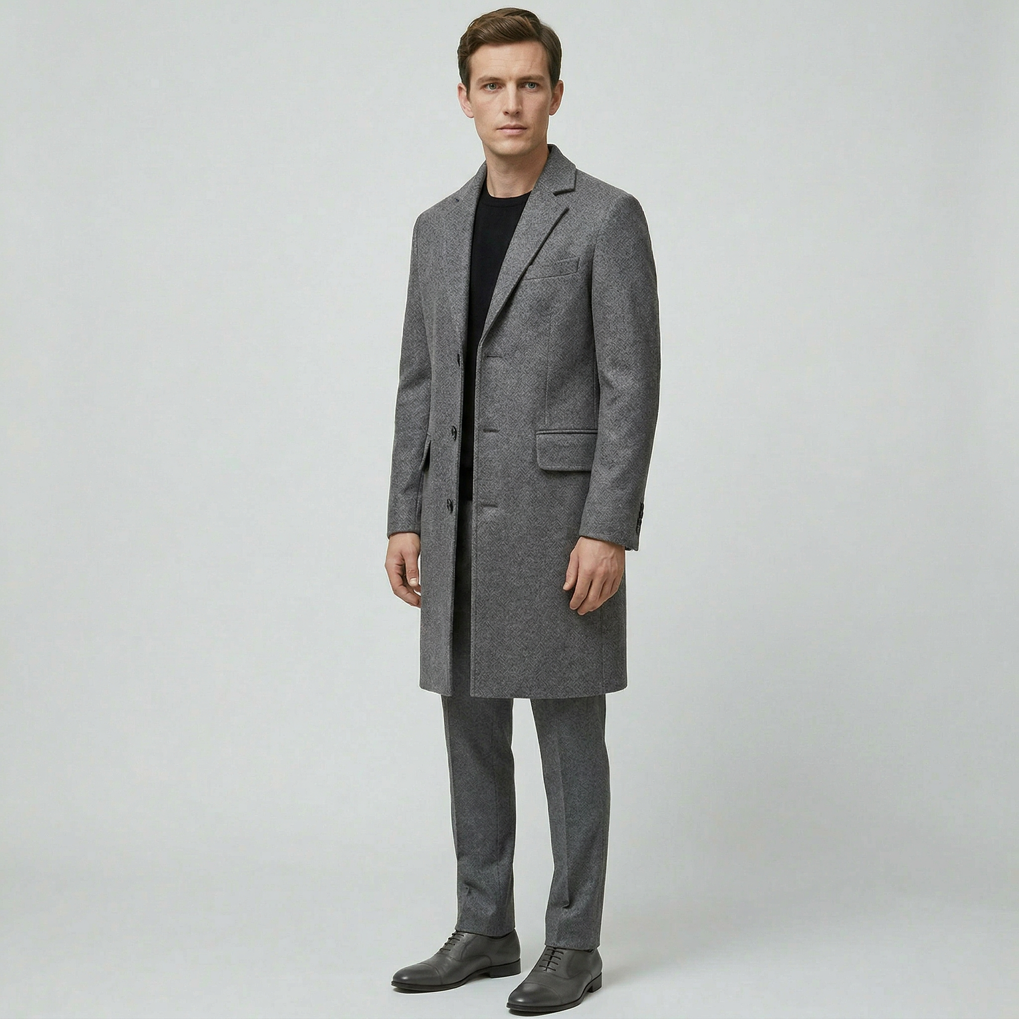 Men’s  Wool Overcoat