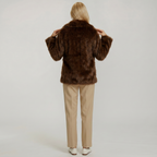 Women's Faux Fur Winter Coat - Slim Fit