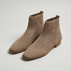 Women’s Ankle Boots - Slip-On Low Heel Fit