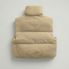 Women’s Lightweight Quilted Puffer Vest - Casual Zip Up Outerwear